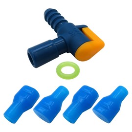 Xspeedonline Premium Bite Valve Replacement 90 Degree - Silicone Mouthpiece for Camelbak & Most Hydration Bladder Brands - Upgrade Your Hydration Experience