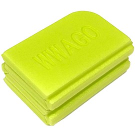 Audiofan Foldable Insulated Cushion Sauna Mat Sauna Seat Leisure Seat Leisure Mat Cushion Seat Folding Cushion Yellow Green