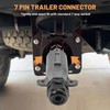 Oyviny RV 7 Pin Trailer Plug with IP68 Waterproof Seal