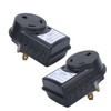 RV Surge Protector 30A Male to 30A Female Adapter 1050J