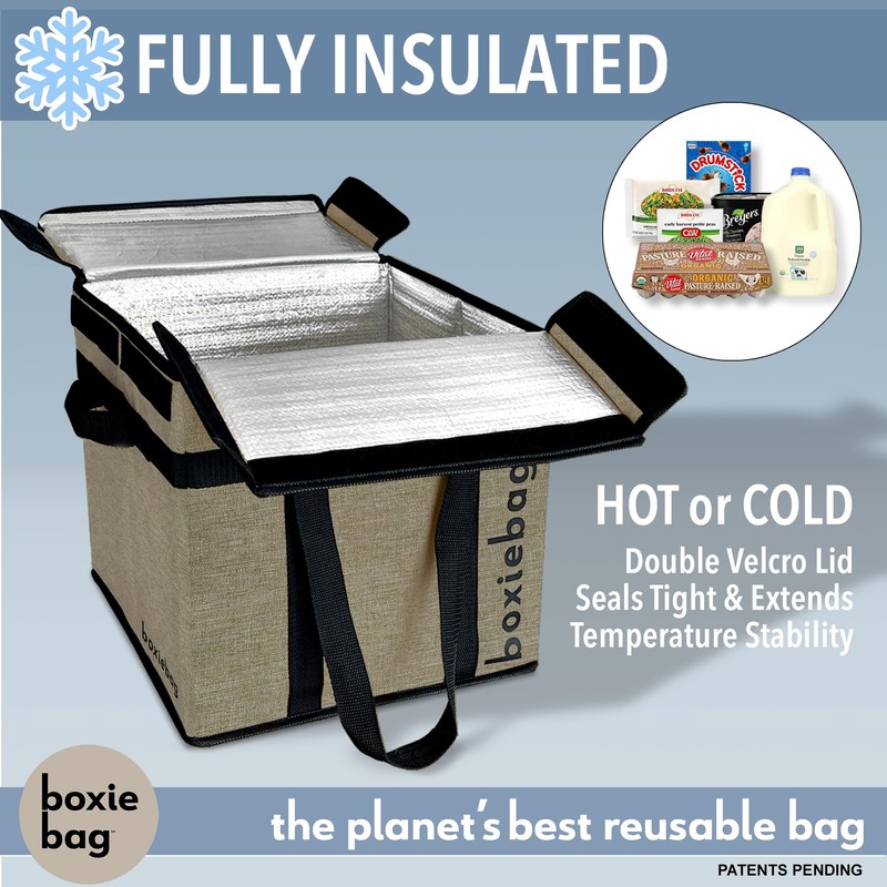 Boxiebag Reusable Grocery Bag (Single) – Durable Reusable Shopping Bag