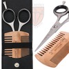 3 Swords Germany – Professional Beard Hair Scissors, Stainless Steel,