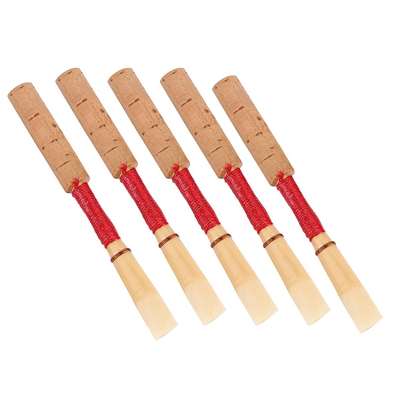 5pcs Good Quality Oboe Reeds Reed Medium Strength Instrument Accessories