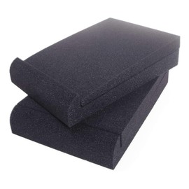 ANGEEK Speaker Sound Insulation Mat Soundproofing Mat Acoustic Foam Board Sponge Sound Absorbing Pad Sound Reinforcement Cushion Pack of 2