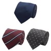 ORIHICA 【Included Box】Necktie Set of 3 Washable Gift Box Men's