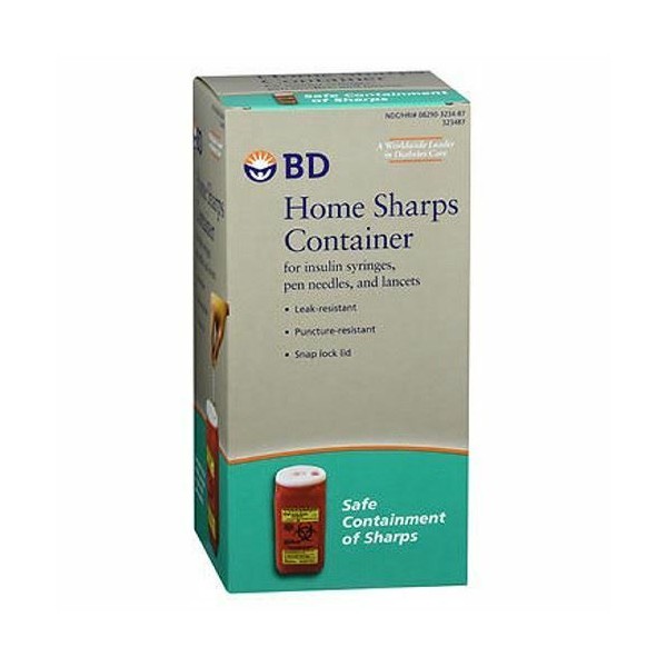 BD Home Sharps Container 1 each  by BD