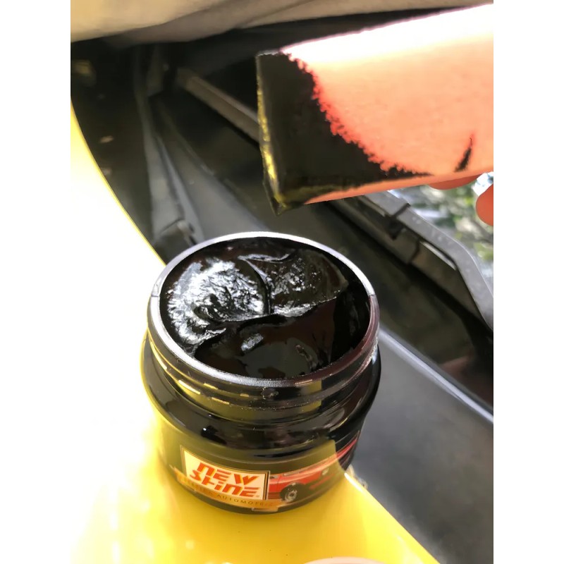 Restaurador De Plasticos Maltratados Para Auto 150g Ns Color Negro