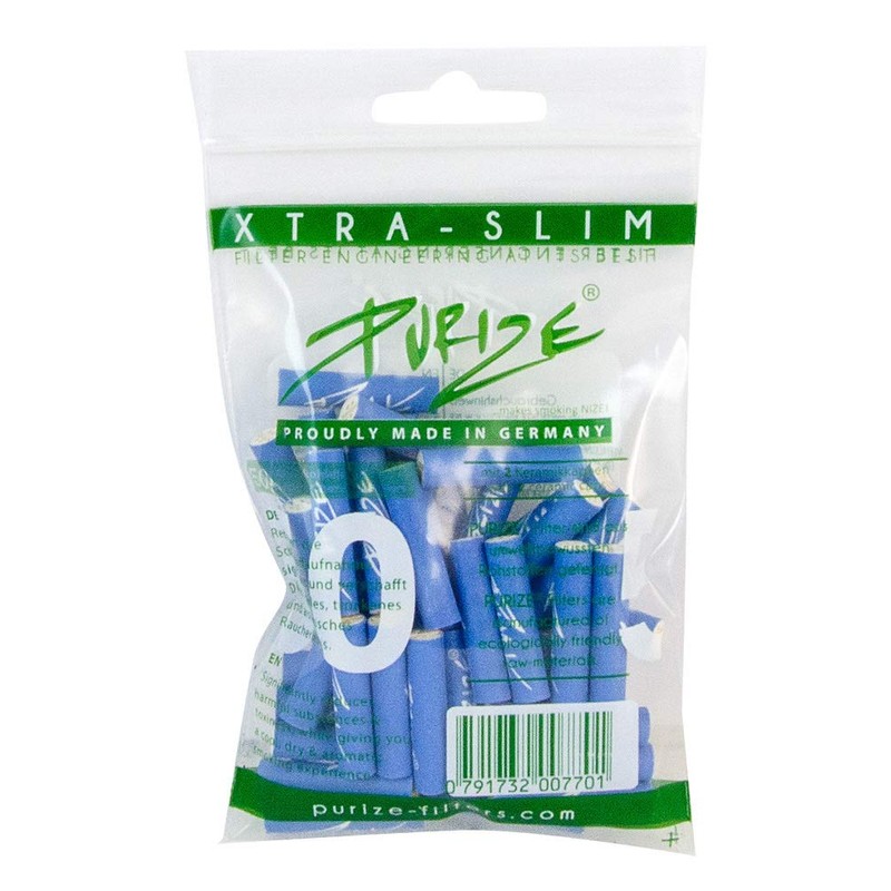 PURIZE 6 mm Xtra Slim Activated Carbon Filter Pack of