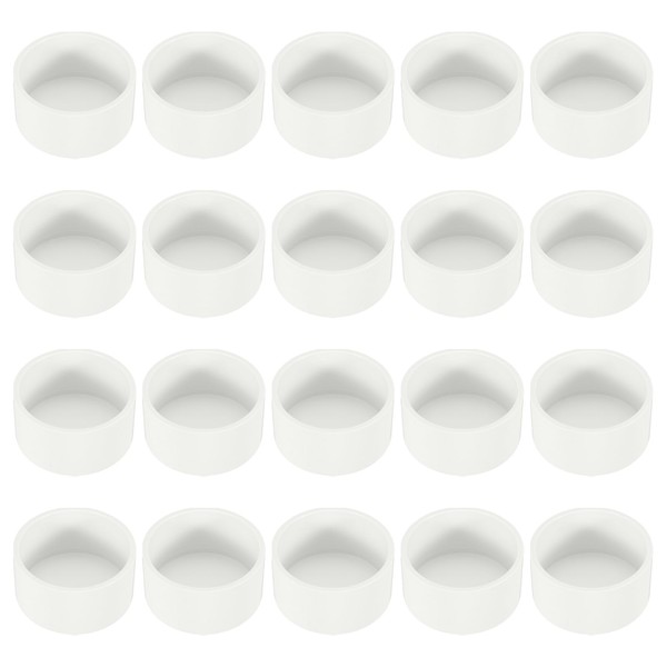 PATIKIL 2-1/2" PVC Pipe End Cap Fitting, 6 Pack Furniture