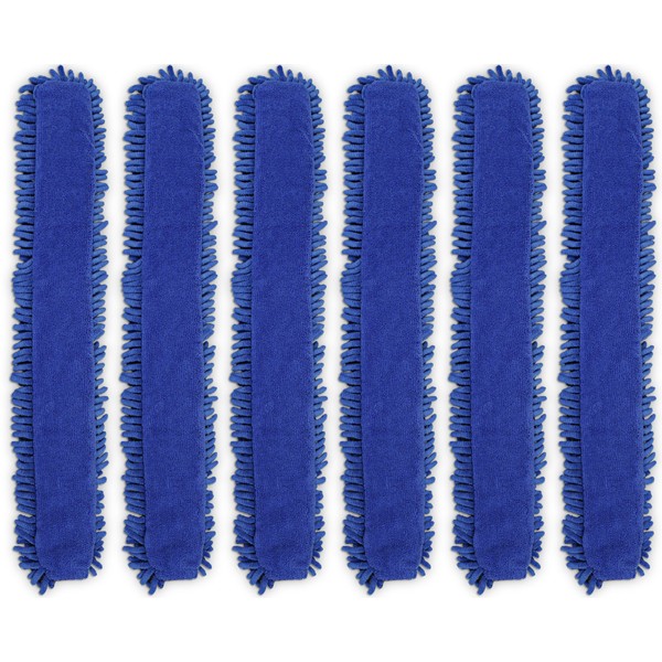 CleanAide® Chenille and Terry Weave Microfiber Duster Cover 6 Pack