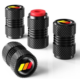 Jiatorvor Tire Valve Caps 4pcs Valve Stem Caps Cover Compatible with Tacoma Tire Valve Stem Caps for Car SUV Truck -Car Accessories Decorations for Tacoma. (for HCH1)