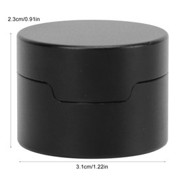 Billiard Chalk Case, 3.1x2.3 cm/1.22x0.91inch Portable Non-Slip Cue Chalk Box Holder Snooker Pool Chalk Holder Billiard Pool Chalk Holder Closed Chalk Case Snooker Pool Replacement