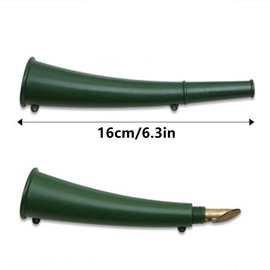 CMLLING Vuvuzela Fan Cheer Horn,Plastic Stadium Horn,Horn Noise Maker,Signal Horn,Stadium Horn,for Cheering in Football Matches, Cheering Fans, and Surviving in The Field Outdoors(2PCS)