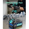Cordless Drill, 20V MAX Power Drill Set with 2.0Ah Power