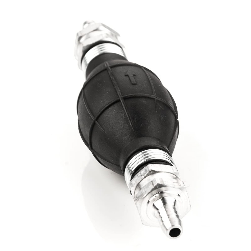 LST Kraftstoffpumpe Hand Pumpe Sechskant Aluanschluss für Schlauch Innen-Ø 8mm