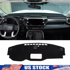 YNEI Fits 2022-2025 Toyota Tundra Dashboard Cover Non-slip Dash Cover Mat Sun Shade