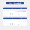 Dinggaogao 10Packs Numbers Line Dry Erase Board Cards, Double Sided