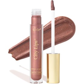 City Beauty Brillo De Labios Voluminizador City Lips Plum Springs - Brillo Intenso Para Unos Labios Más Voluminosos Y De Aspecto Más Joven Tratamiento Labial Hidratante Y Suavizante Con Ácido Hialur