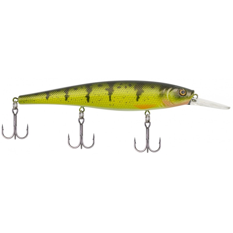 Berkley Cortador 110 + Anzuelo de Pesca, Yellow Perch, 4