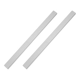 Xcalibur Tooling 100mm Aluminium-Legierung T-Track Slot Gehrung Non-Porous, T-Bar Rail Slide Slab für Tischsäge Router Tabelle Holzbearbeitung Werkzeug ohne Löcher - Packung mit 2