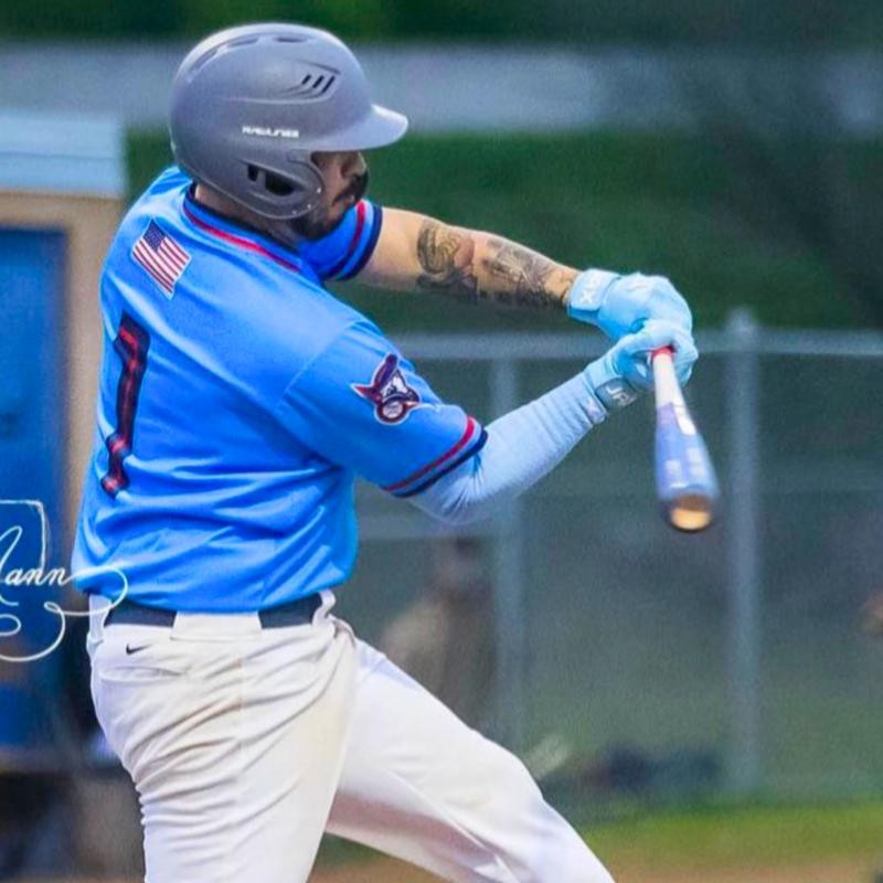 Jax Batting Gloves | Baby Blue | Pro Cuff -