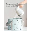 24L Collapsible Foot Bath Soaker Basin Tub for Soaking Feet,