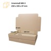 Maxi Letter Box MB3 Brown 240 x 160 x 50