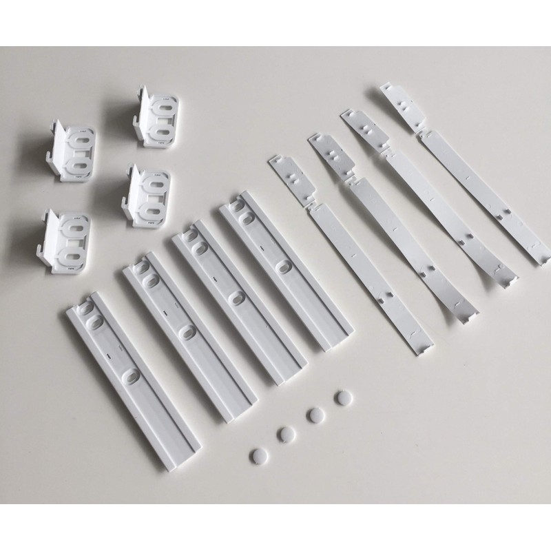 WHIRLPOOL 481231019131 Refrigerator Rail Set