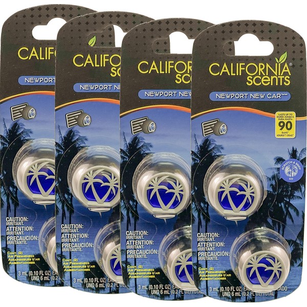 California Scent Vent Clip Car Air Freshener For Long-Lasting Scents