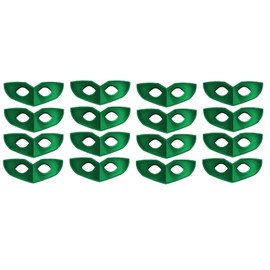 Green Lantern Party Supplies Bundle Pack includes 16 Party Paper Masks