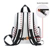 AUUXVA Baseball Lace Sport Ball Kids Toddler Backpack for Men