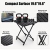 Lightweight Aluminum Folding Camping Table with Height 23.6 in