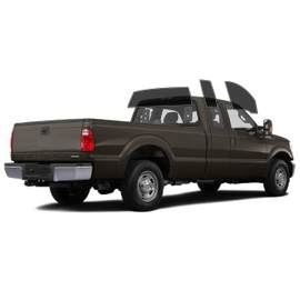 AUTOTEK Precut Windows Tint Film All Sides Cars Sun Blocking Protection Privacy Anti Shatter Glass 2 Ply Film Any Tint Shade kit for Ford F250 Extended Cab 2014-2016