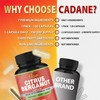 Cadane Citrus Bergamot Supplement Capsules with Berberine, Olive, Guggul, Garlic,