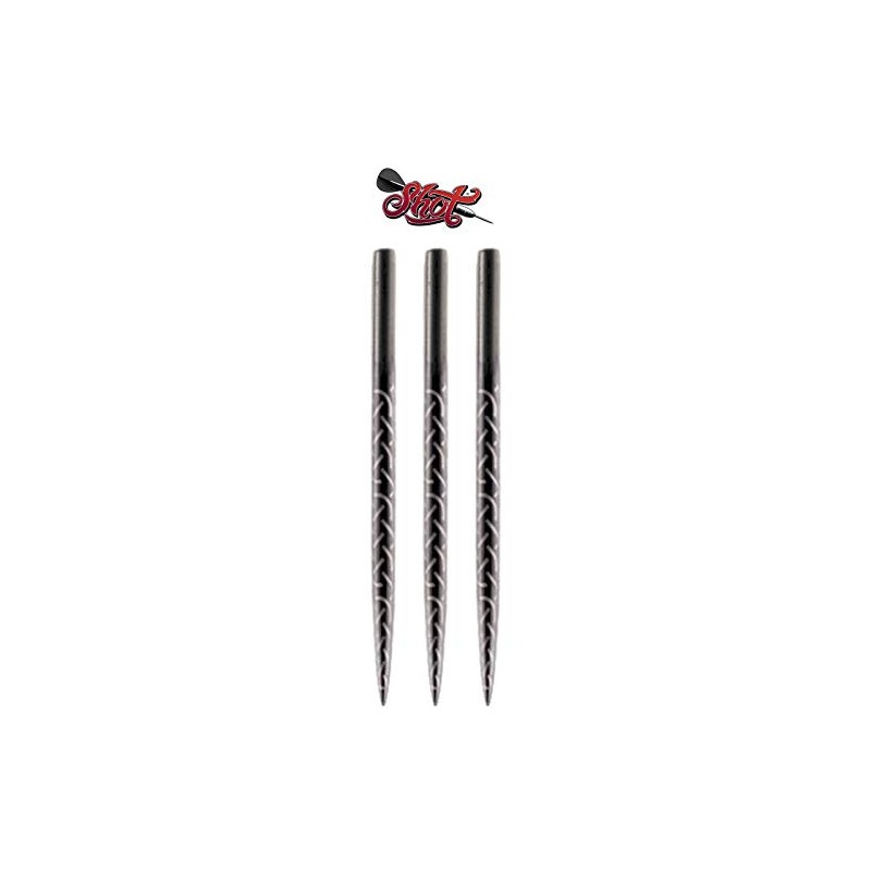 Shot! Viking Engraving Steel Dart Tips 35 mm Points