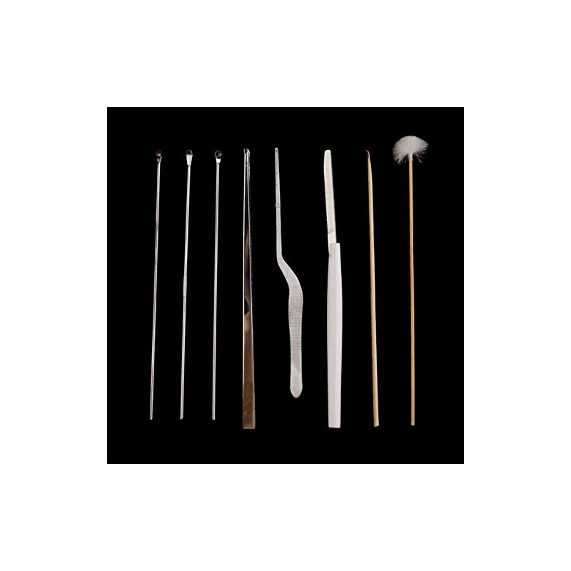 AKOAK 8 Pcs/Set Ear Pick Ear Wax Removal Cleaner Ear