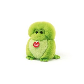 Trudi Fluffies 29204 Plüschtier Frosch 14 x 19 x 13 cm, Größe S, hochwertiges Stofftier mit extra Flauschigen Materialien, Plüschfigur mit Liebe zum Detail, waschbar, Kuscheltier für Kinder, Grün