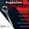 PRIOstahl Eye bolt with wood thread, eye bolt, eye bolt,