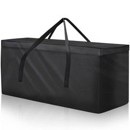 LeapBeast Storage Bag Protective Cover, Cushion Bag, Garden Cushion Protective Cover, Heavy Duty Tear-Resistant 600D Oxford Storage Bag, for Garden Furniture, Cushions, Cushions (175 x 55 x 75 cm)