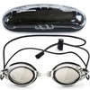 Proswims Anti-Fog Racing Swimming Goggles with Bungee Strap, Hard Case
