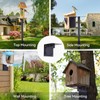Bird Feeder Pole for Outdoor, 1 Pack 109 Inch Bird