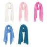 Bovari Women's Pashmina Cashmere Scarf - 70% Cashmere 30% Silk