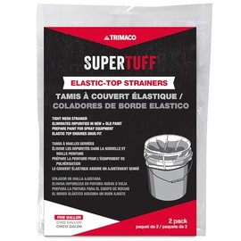 Trimaco Elastic Top Paint Strainer, 5 Gallon Size, 2 Per Pack