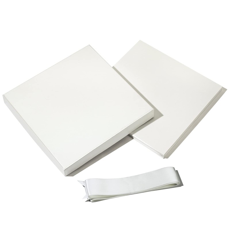 RUSPEPA Medium Birthday Gift Box with Lids, Ribbon and Tissue