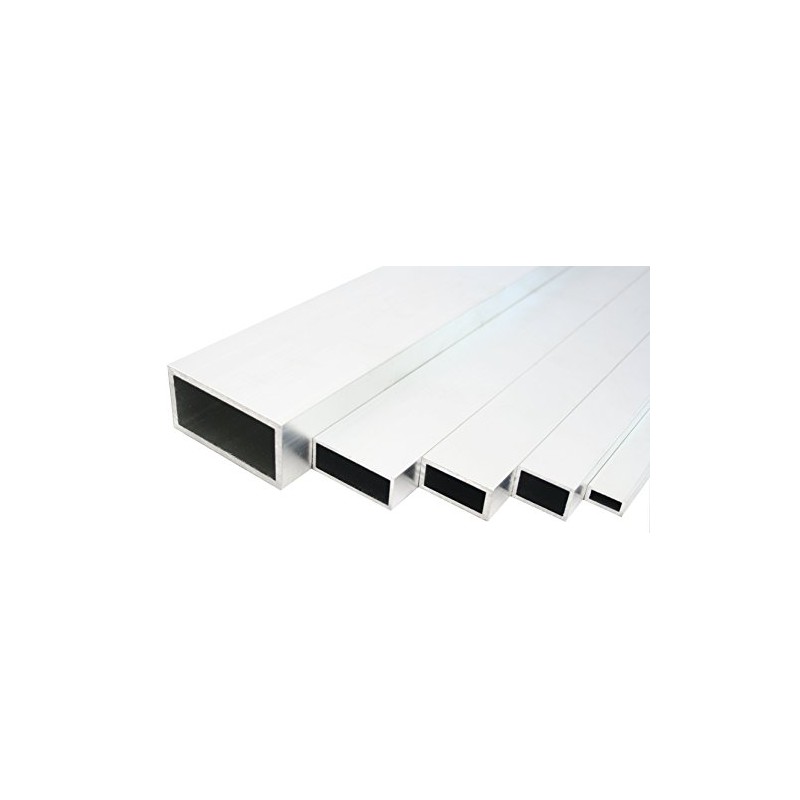 Aluminium Rectangular Tube Rolled Square Tube 20 x 10 x