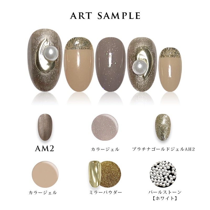 Reliable Metallic Gel Artist Gel Series Color Gel (AM2 Taupe