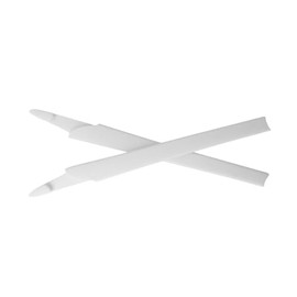 NicelyFit Replacement Temple Ear Socks for fit Oakley Crosslink Eye Glass Frame (White)