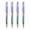 4 Pcs Colorful Metal Ballpoint Pen, Huhoo Unique Metal Bling
