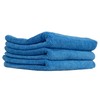 Chemical Guys MIC10203 Microfiber Towel, 16" x 16", Blue, Pack