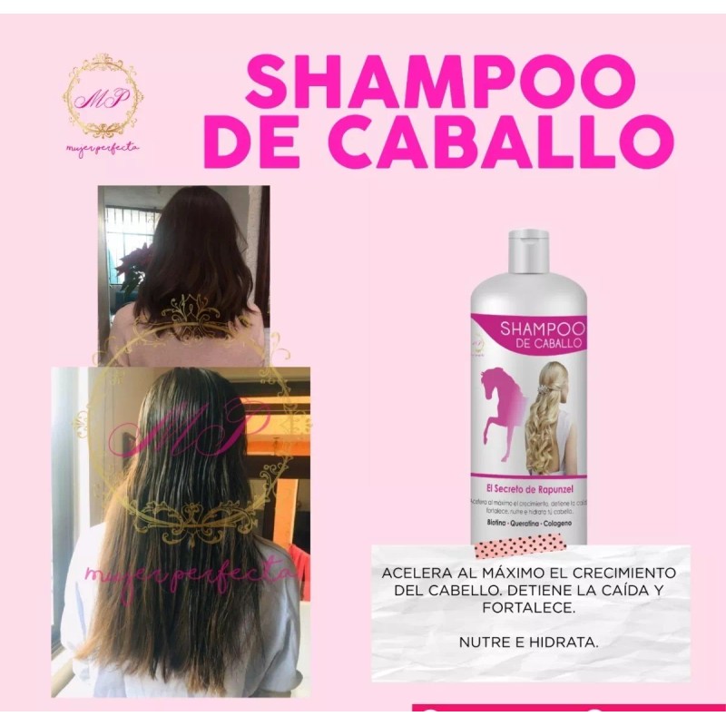 Mujer Perfecta Shampoo Crece Abundante